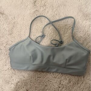 Alo yoga light blue all sports bra size small